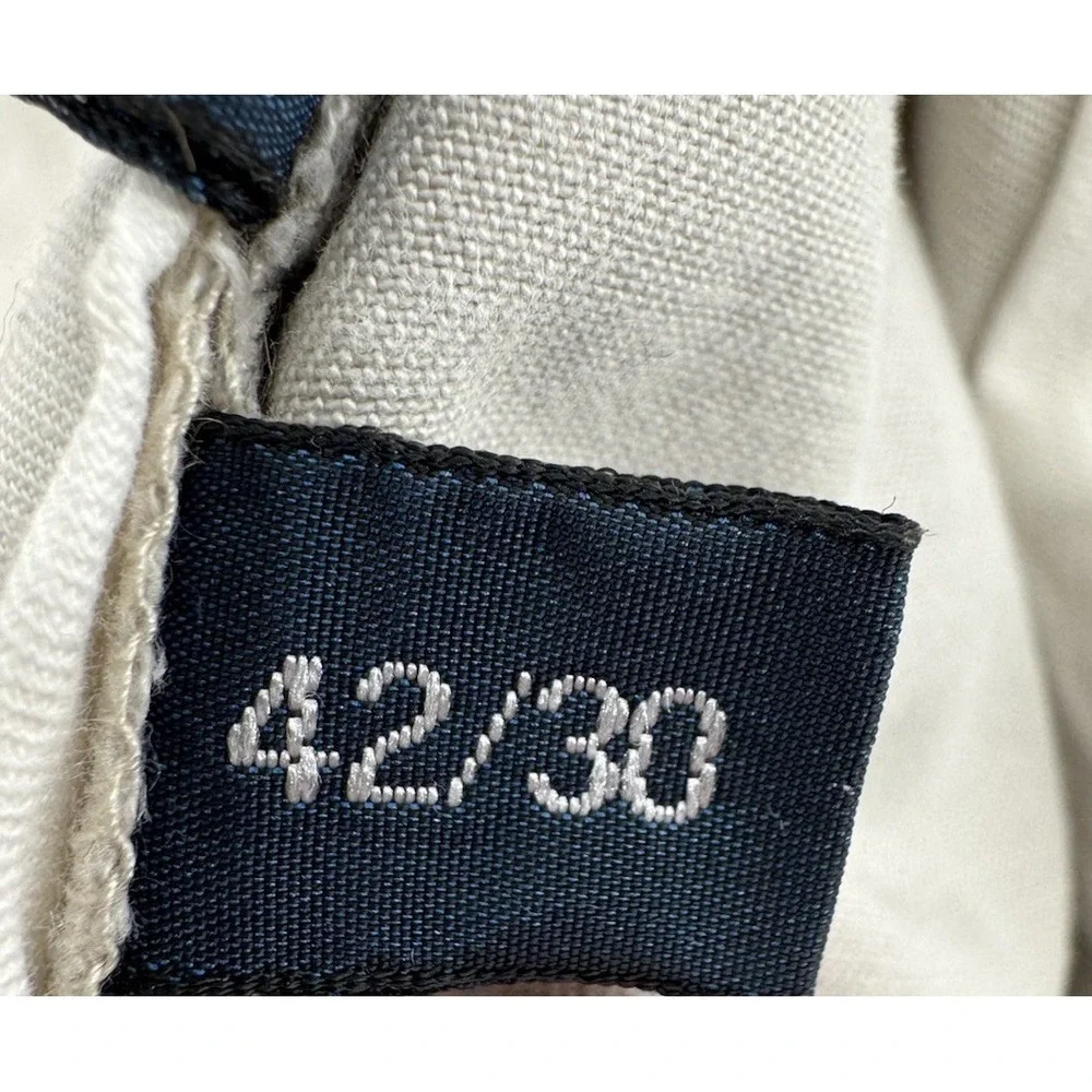 Polo Ralph Lauren Prospect Pants Men's 42x30 Khaki 100% Cotton Classic Chino‎